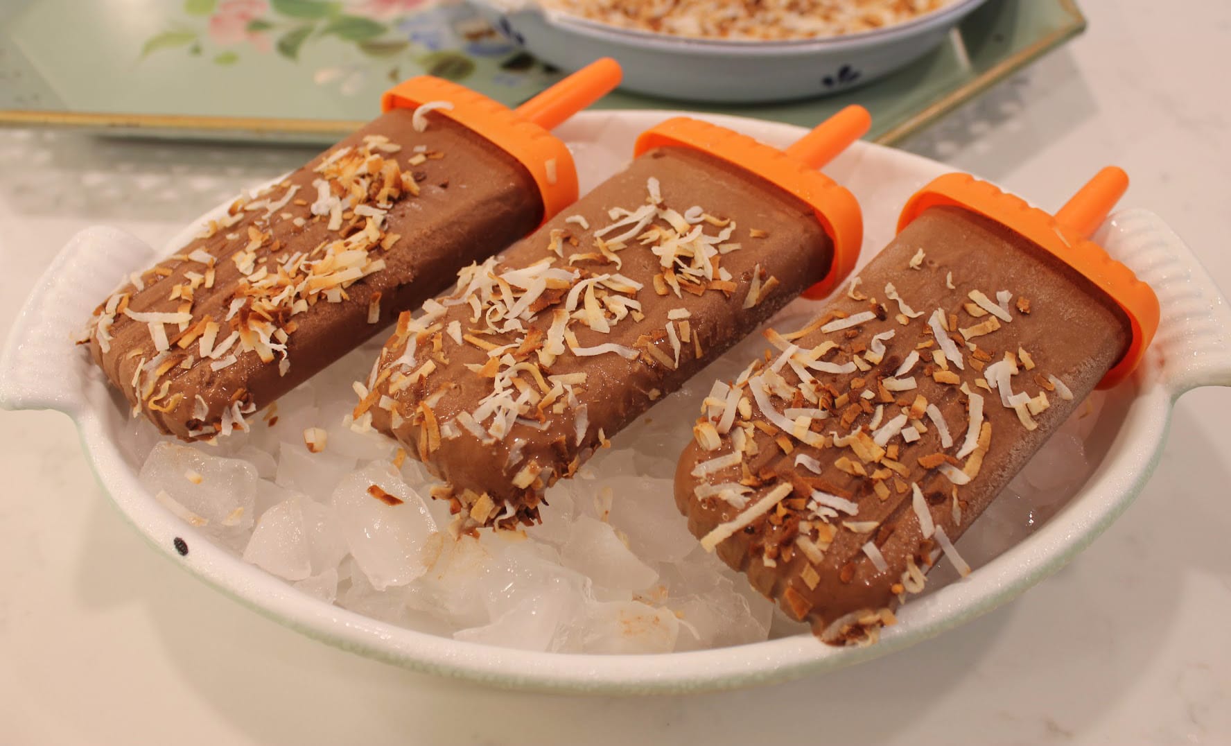 Homemade Toasted Coconut Fudgesicles – Life Full and Frugal