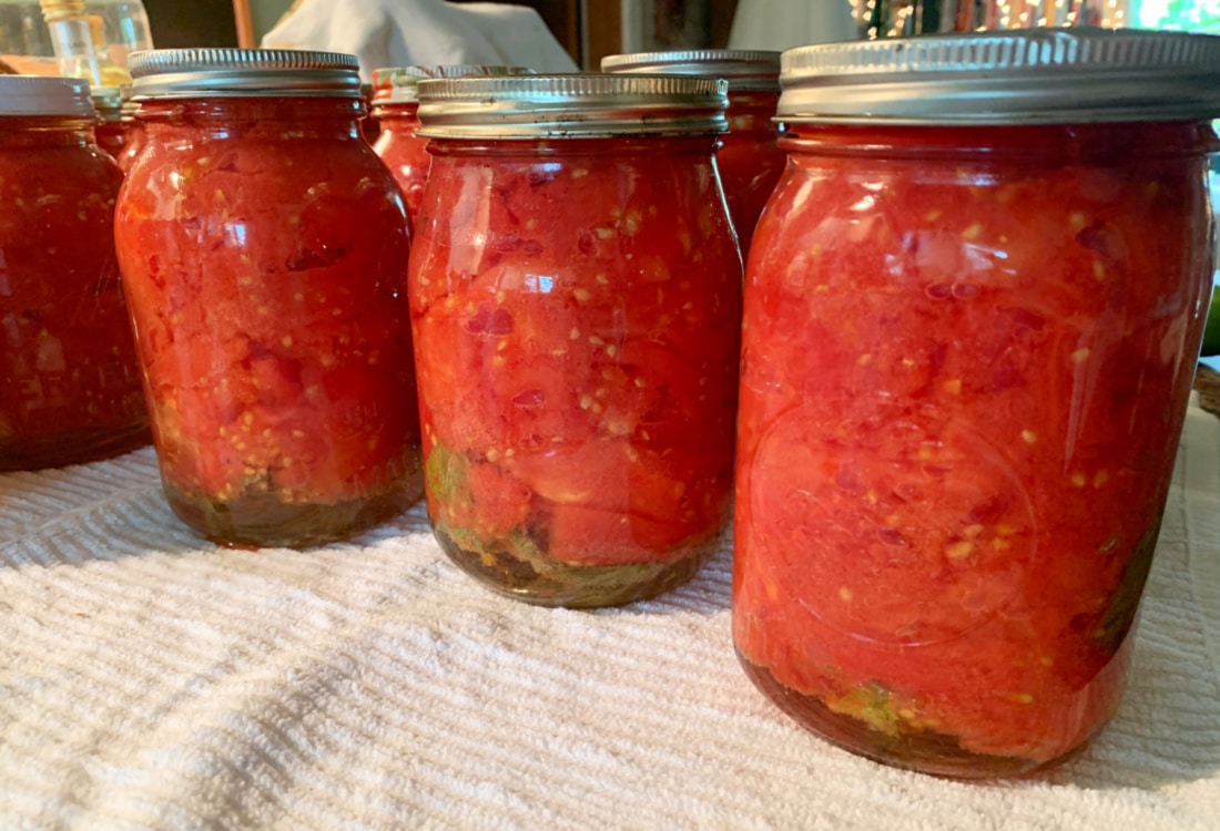 How to Can Whole Tomatoes with a Water Bath